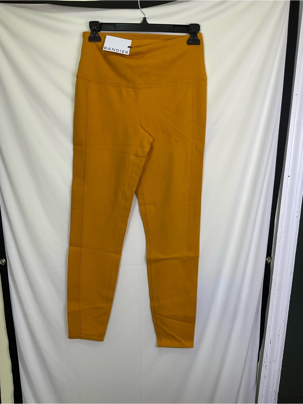 Bandier High-Rise Mustard Leggings